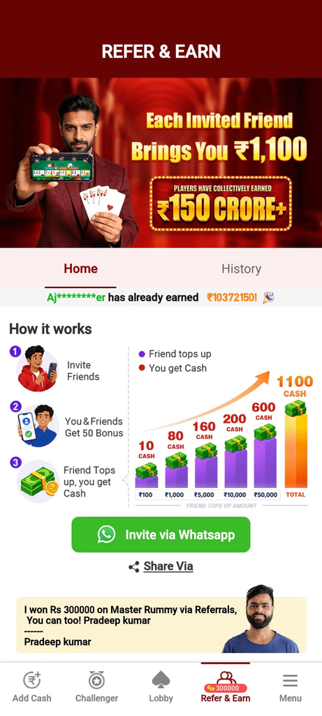 REFER & EARN